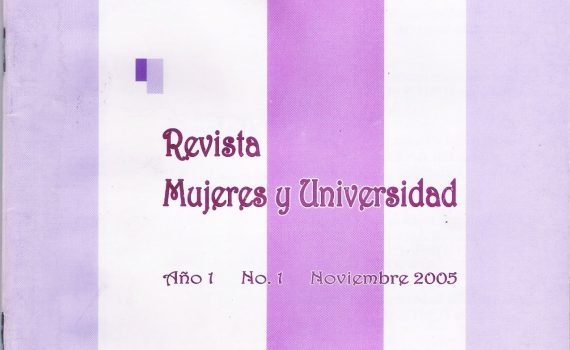 Portada Revista Mujeres y Universidad No. 1